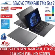 Lenovo ThinkPad T14s Gen 2 Business Laptop | T490 |Core i5-11 Gen | Core i5-8th | 16GB RAM| 1TB SSD,