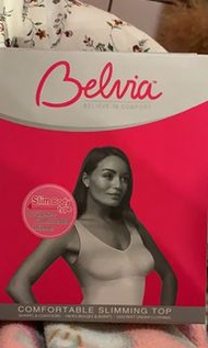英國 Belvia 透氣無痕超纖瘦塑衣L/Belvia 雙層透氣無痕胸衣L