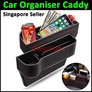 【SG Seller】✔️Car Seat Organiser Catch Caddy Storage Box Gap Filler Organizer Compartment Handphone Phone Holder