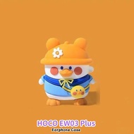 【Fast Shipment】For HOCO EW03 Plus Casing Case Soft Silicone Earphone Case Cartoon Innovation Series 