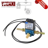 Free Shipping 3 Port Electronic Boost Control Solenoid Valve 35A-ACA-DDBA-1BA With Brass Silencer WX