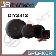 Original Konzert (DIY2412) Professional Speaker Set of 12" 300 watts Woofer + 4" Midrange + Horn Tweeter