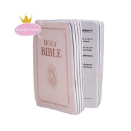 Faith Bible Pillow,Bible Pillow Book Plush That Opens, Pillow, Pillow,Book Shape Bible Verse Pillow