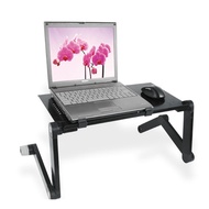 Adjustable Laptop Desk Stand Ergonomic Computer Desk Portable TV Bed Lapdesk Tray Sofa PC Notebook Table Desk Stand KKwE