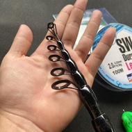 Fit Carbon Retractable Lure Fishing Rod Set (FS Vertical Reel, Titanium Horizontal Reel) extremely s