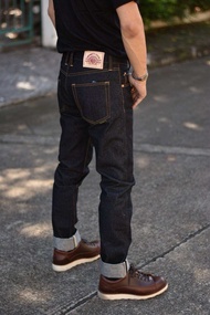 74เดนิม18oz#รุ่นZEROทรงกะบอกเล็กslimและทรงกะบอกตรงstraigth