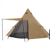 kazoo tent Canvas Indian Pyramid Tent Waterprof Double Layers Outdoor glamping Pyramid tents Waterpr