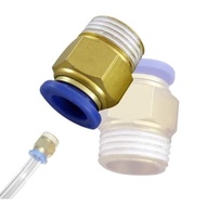 SLIP LOCK connector thread 1/ 4 x 10MM Straight PU Hose 10mm to External Thread