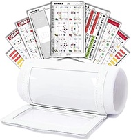 1NMORE 5v5, 7v7 Football Wristbands with Playbook System, Quarterback Wrist Coach for Youth, Flag Fo