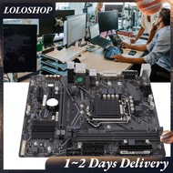 loloshop Wisoqu H410M S2 M ATX Computer Motherboard  for LGA 1200 10th Gen CPU Processor 2 DDR4 DIMM