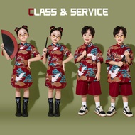 4-15Y Kids Cheongsam,,CNY Baby Girls Cheongsam Dress, Boy Hanfu,CNY Baby Girls Dress,Chinese New Yea
