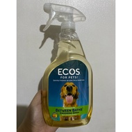 Ecos for pets between baths grooming spray