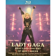 Blu-ray Concert Lady Gaga Best Live Concert Of 2025 Career (2 Disc Import 25GB)