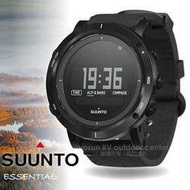 大里RV城市【芬蘭 SUUNTO】ESSENTIAL CARBON 延續探險系列 不鏽鋼電腦腕錶/運動登山錶_炭黑色