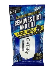 GATSBY Facial Wipes Ice-Type 15 Sheets