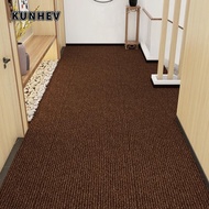 KUNHEV Carpet Floor Tiles Sticker, 40x40cm Self Adhesive Rug Carpet Tiles, DIY Square Anti Slip Peel
