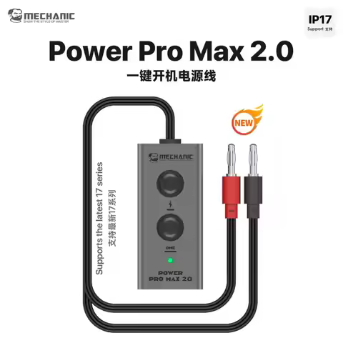 Mechanic Power Pro Max 2.0 Supply Test Cable Mobile Boot Line For iPhone 6-16PM Repair Switch Power 