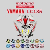 YAMAHA 135LC V2 V3 V4 V5 V6 V7 EXCITER THAI GP LTD MX King 2021 2022 Body Cover Set Tanam Sticker LC