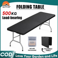 【WTHB】4FT / 6FT Meja Lipat Heavy Duty Folding Table | Event Office Meeting Dining Camping Catering W