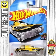 Hot Wheels Mad Splash Yellow Diecast Marine Ship