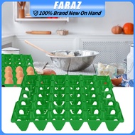Durable 30 Eggs Storage Tray Plastic Breakage-Proof Eggs Organizer