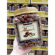 Almonds Kirkland milk chocolate almond chocolate