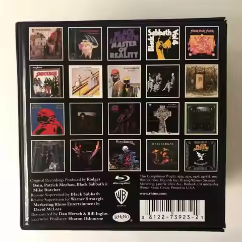 Limited Time Special Offer Heavy Metal Rock Ozzy Osbourne Music CD Black Box The Complete Original A
