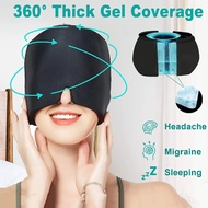 Migraine Cap Gel Hot Cold Therapy Headache Migraine Relief Cap for Chemotherapy Hot