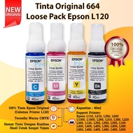 Tinta Original Loose Pack 664 Printer Epson L360 L120 L210 L800 L805