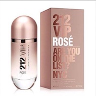 Parfum wanita 212 VIP rose 100 ml Berkualitas