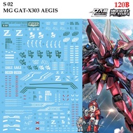 Water Decal [D.L. Darlin] S02 GAT-X303 AEGIS GUNDAM MG 1/100 S 02