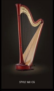 特惠價 一手二手  各型號豎琴 salvi aoyama kristall camac 代購 Lyon and healy pedal harp  新款 160 CG full concert ped