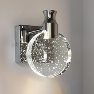 Modern Crystal Wall Lamp Bedside Sconce Wall Lights For Bedroom/Living Room/Dining/Living Room/Mirro