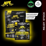 Creatine Monohydrate (150g / 500g)(Unflavoured) by NPL - Strength, Recovery, Increase Muscle Mass