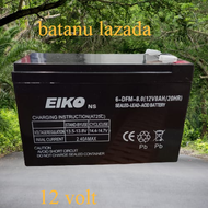Batrai tangki eiko sprayer aki tangki charger 12 volt ampere aki semprotan tanaman batrai pompa elek
