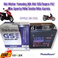 Aki Motor Yamaha Mio Sporty /Mio Smile/Mio Garnis GM5Z-3B GSE Aki