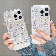 Crystal Case For Vivo Y22 Y22S Y27 4G Y28 4G Y29 4G Y30 Cute Clear Silicone Case B001