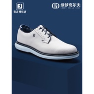 FootJoy golf Shoes Men's Traditions Classic Fashion Spiked Genuine Leather FJ Lightweight golf Shoes