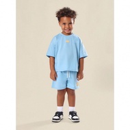 Bộ đồ ngủ và áo phông mùa hè Cool Vibes cho trẻ em Bộ đồ thoải mái chơi thể thao Bộ đồ nỉ thể thao