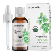 Essential Oil of Oregano-100% Pure Undiluted Non GMO Extra Strength Greek Oregano Oil-Over 86% Carva