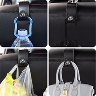 Car Multifunctional Hooks Auto Logo Hidden Seat Rear Hooks Decoration Accessories for Lexus NX300h N