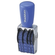 Shachihata Stamp Rotating Rubber Stamp European Date No 6 Imprint Size Approx 16 x 3 mm Gothic Direc