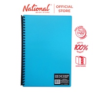 Axis Clearbook Refillable AX-CB001FC Long Cyan 20sheets Plain - Files & Folders