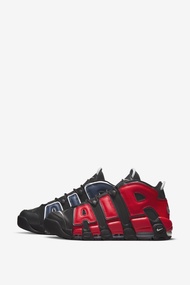 Air More Uptempo '96 Black and University Red