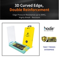 iPhone 17 Pro Max / iPhone 17 Pro Hoda 3D Full Glue Clear Screen Protector Tempered Glass with Dust-