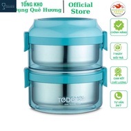 bag 3-layer - 2-layer - 1-layer lunch box, Removable Stainless Steel Portable Inner Lunch Box_M261