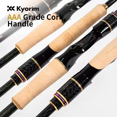 KYORIM ULTINA ZANDER Fishing Lure Rod,2 Sections,FUJI SIC Guide,Carbon Reel Seat,Spinning Casting Ro