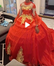 gaun pengantin anak