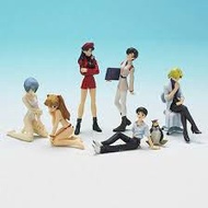 Bandai HGIF 扭蛋 EVA 新世紀福音戰士 貞本義行集2 綾波麗 明日香 碇真嗣 葛城美里