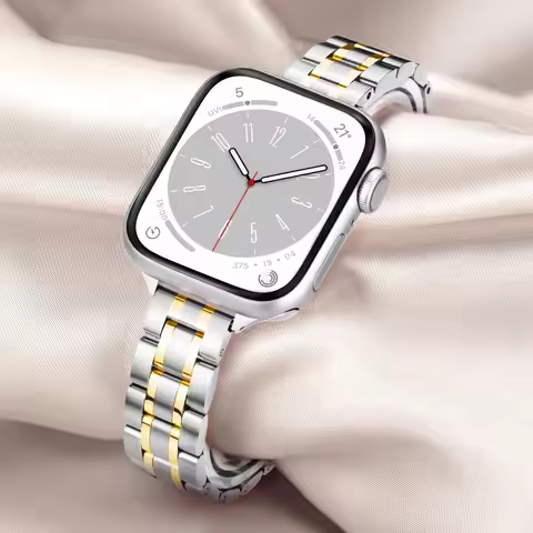 Thin Replacement Band Compatible for Apple Watch 41mm 42mm(Series 11 10), Stainless Steel Metal Wris